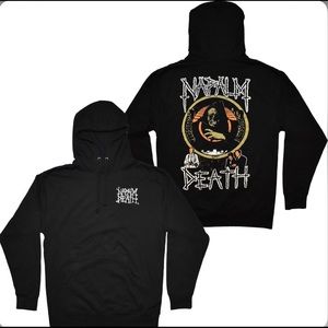 Napalm Death merch hoodie